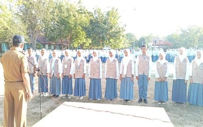 Pengukuhan Angkatan Pertama Pengurus ZERO WASTE SMKS BUNGA PERSADA CIANJUR Masa Bakti 2023/2024